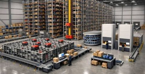 Warehouse Automation Systems: An Overview of Smart Material Handling
